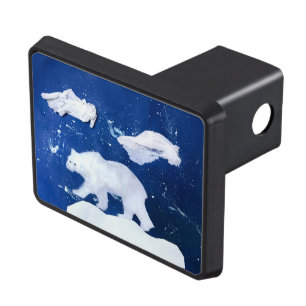 Polar Bear "Art by Kids" Hitch Cover