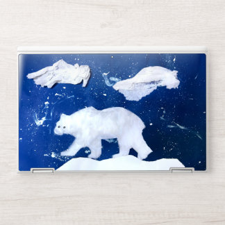 Polar Bear "Art by Kids" HP Laptop Skin