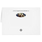 Polar Bear Art Cards Custom Wildlife Art Cards (Back Horizontal)