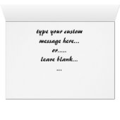 Polar Bear Art Cards Custom Wildlife Art Cards (Inside Horizontal (Bottom))