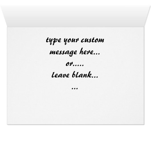 Polar Bear Art Cards Custom Wildlife Art Cards (Inside Horizontal (Bottom))