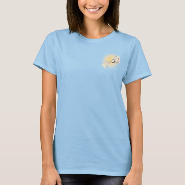 Polar Bear Art Jacket Women's Tribal Bear Jacket T-Shirt (Front)