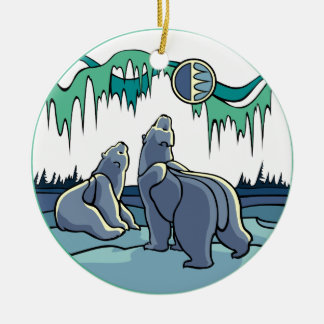 Polar Bear Art Ornament Bear Keepsake Bear Gifts