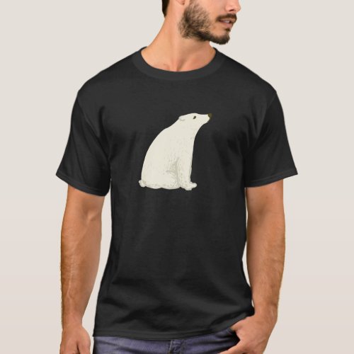 Polar Bear As A National Canadian Culture Symbol T_Shirt