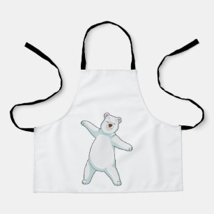 Polar bear at Yoga Fitness in Standing Apron