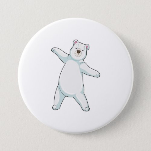 Polar bear at Yoga Fitness in Standing Button