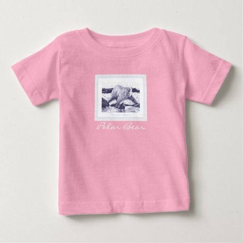Polar Bear Baby Fine Jersey T_Shirt