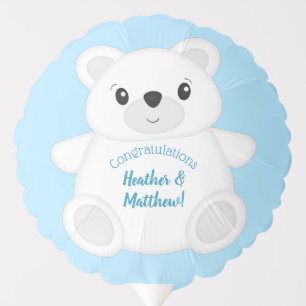 Polar Bear Baby Shower Balloon