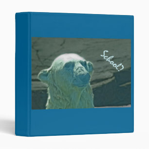 Polar Bear Back to School Binder