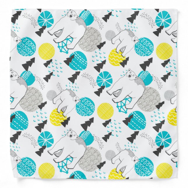 Polar bear bandana (Front)