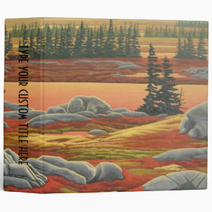 Polar Bear Binder Bear Art Photo Album Custom