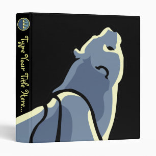 Polar Bear Binder Custom Cute Bear Art Photo Album