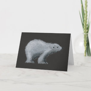 Polar Bear Birthday Card