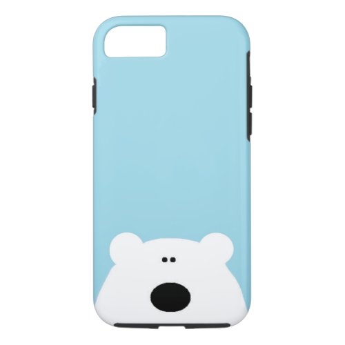 Polar Bear Blue iPhone 87 Case