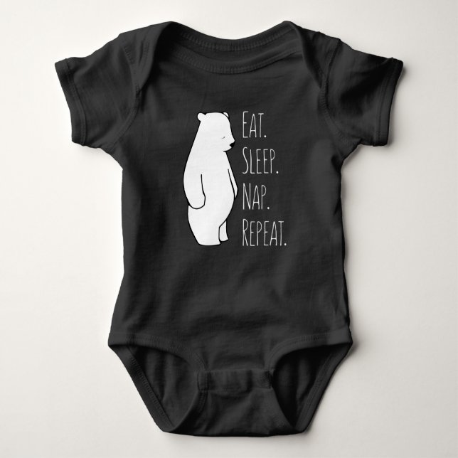 Polar Bear Bodysuit Baby & Kids Clothes (Front)