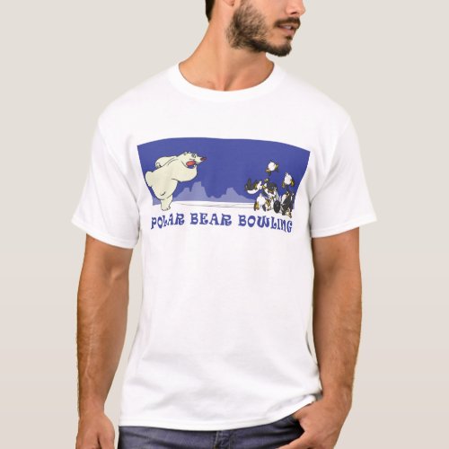 POLAR BEAR BOWLING T_Shirt