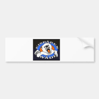 polar bear bumper sticker