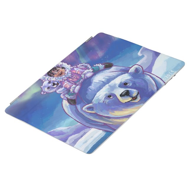 Polar Bear Bus iPad Smart Cover (Side)