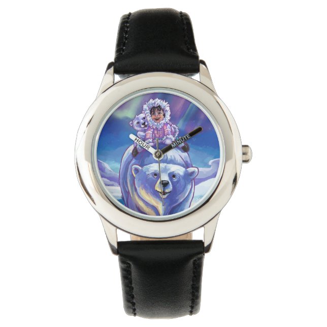 Polar Bear Bus Watch (Front)