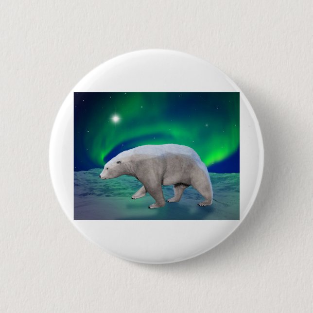 Polar Bear Button (Front)