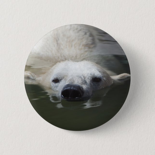 Polar Bear Button (Front)