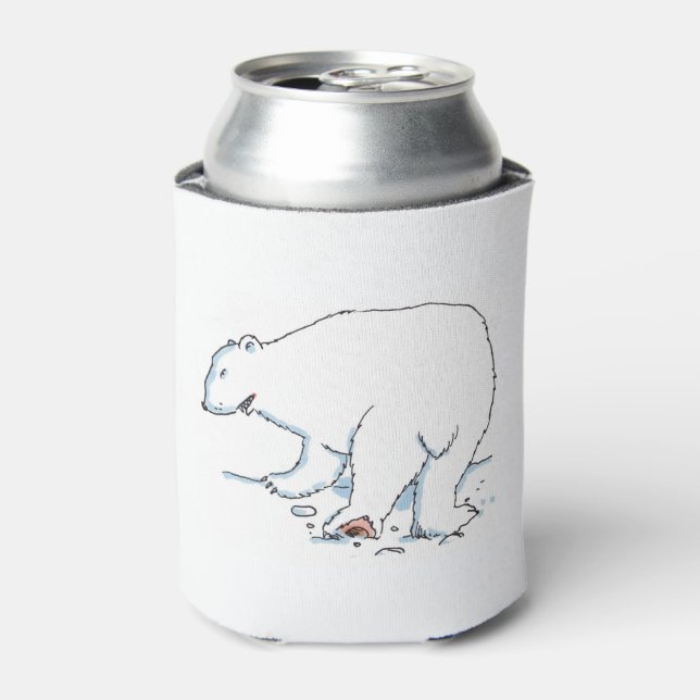 Polar Bear can cooler (Can Front)