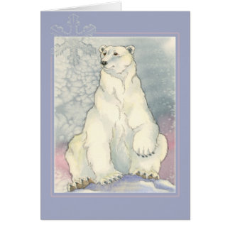 Polar Bear card