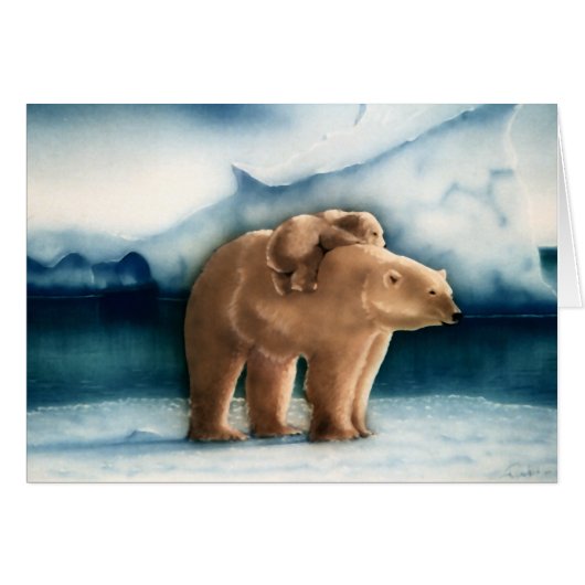 Polar Bear Cards (Front Horizontal)