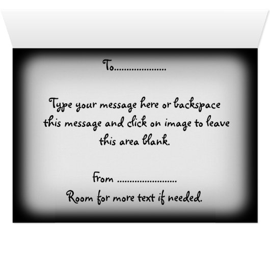 Polar Bear Cards Personalized Baby Bear Cards (Inside Horizontal (Bottom))