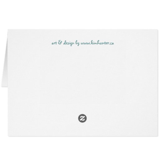 Polar Bear Cards Personalized Baby Bear Cards (Back Horizontal)