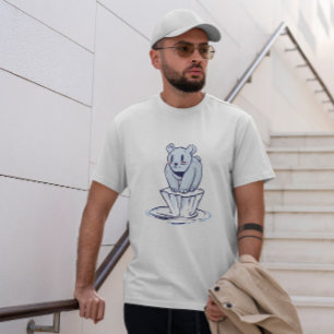 Polar Bear Cartoon T-Shirt