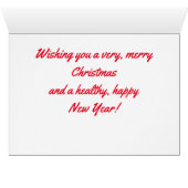 polar bear chef serving snowflakes Christmas (Inside Horizontal (Bottom))