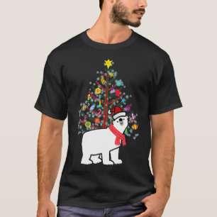 Polar Bear Christmas  Heartwarming Animal Lovers  T-Shirt