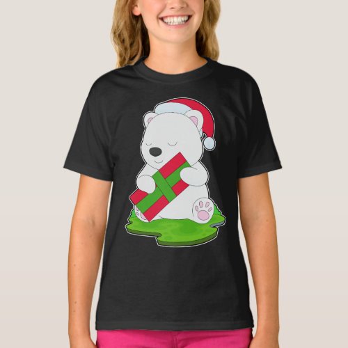 Polar bear Christmas Package T_Shirt