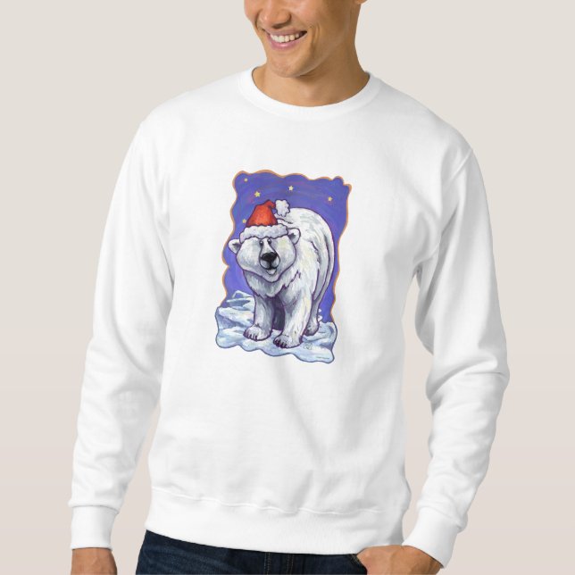 Polar Bear Christmas Sweatshirt (Front)