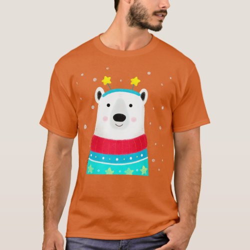 Polar Bear Christmas T_Shirt