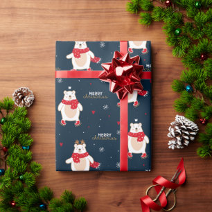 Polar Bear Christmas  Wrapping Paper