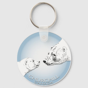 Polar Bear Chuchill Key Chain Souvenir Keychain