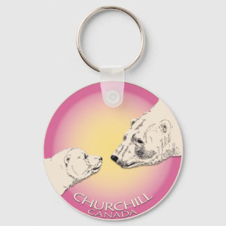 Polar Bear Chuchill Key Chain Souvenir Keychain