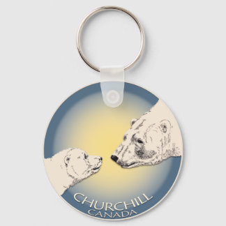 Polar Bear Chuchill Key Chain Souvenir Keychain