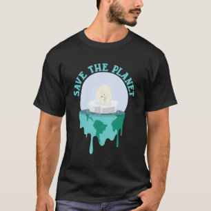 Polar Bear Climate Change Global Warming Save The T-Shirt
