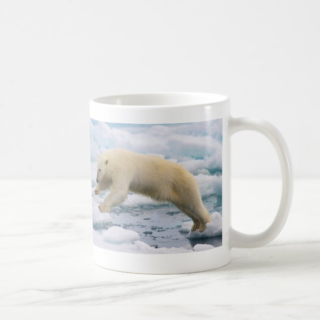 polar bear coffee mug (Right)