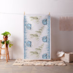 Polar Bear Cold Clouds Ice Fabric