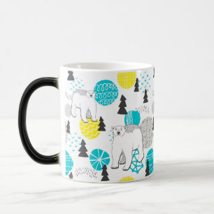 Polar bear color morph mug 