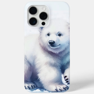 Polar Bear Cool Calm & Unstoppable iPhone 15 Pro Max Case