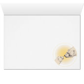 Polar Bear & Cub Cards Wildlife Bear Art Card (Inside Horizontal (Bottom))