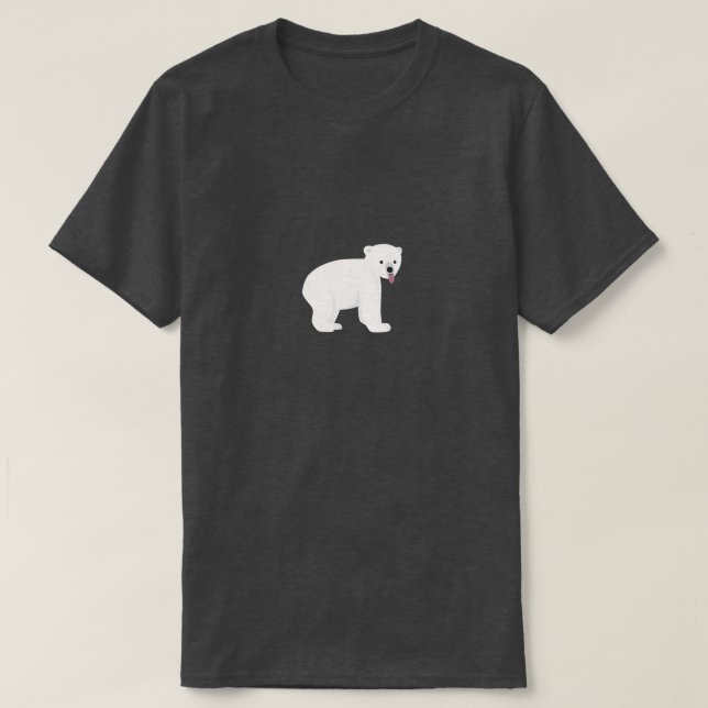 Polar Bear Cub T-Shirt (Design Front)