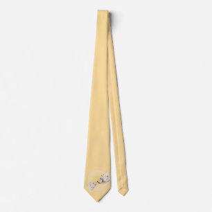 Polar Bear & Cub Ties Wildlife Art Tie / Necktie