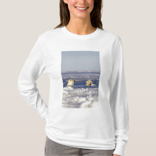 Polar bear cubs playing T-Shirt