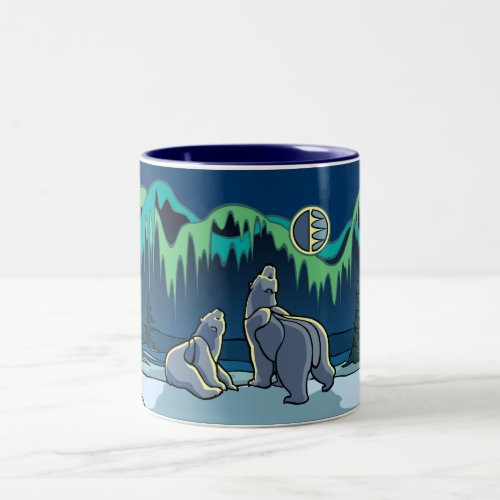 Polar Bear Cup Tribal Bear Art Mugs Cups Bear Gift